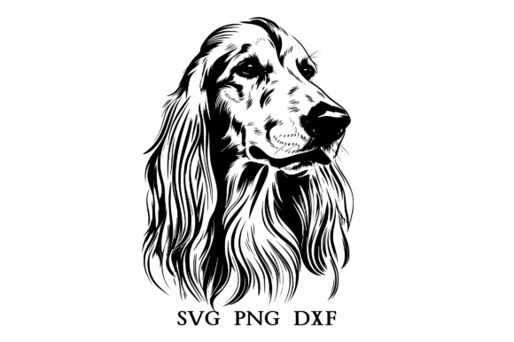 Afghan Hound SVG PNG DXF Review