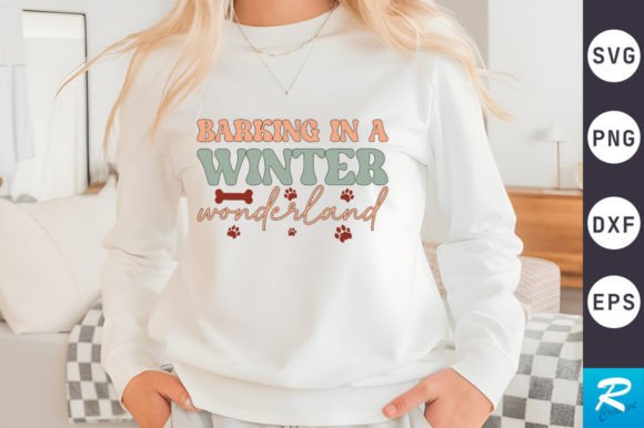 Barking in a Winter SVG Design: A Hands-On Review