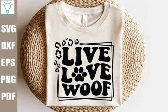 Live Love Woof Retro SVG: A Designer's Review