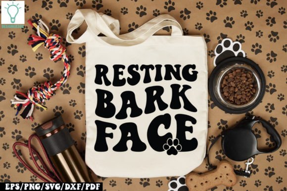 Resting Bark Face Retro SVG Review for Real Embroidery Use