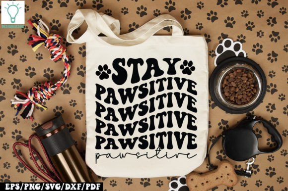 Stay Pawsitive Retro SVG: A Designer's Hands-On Review